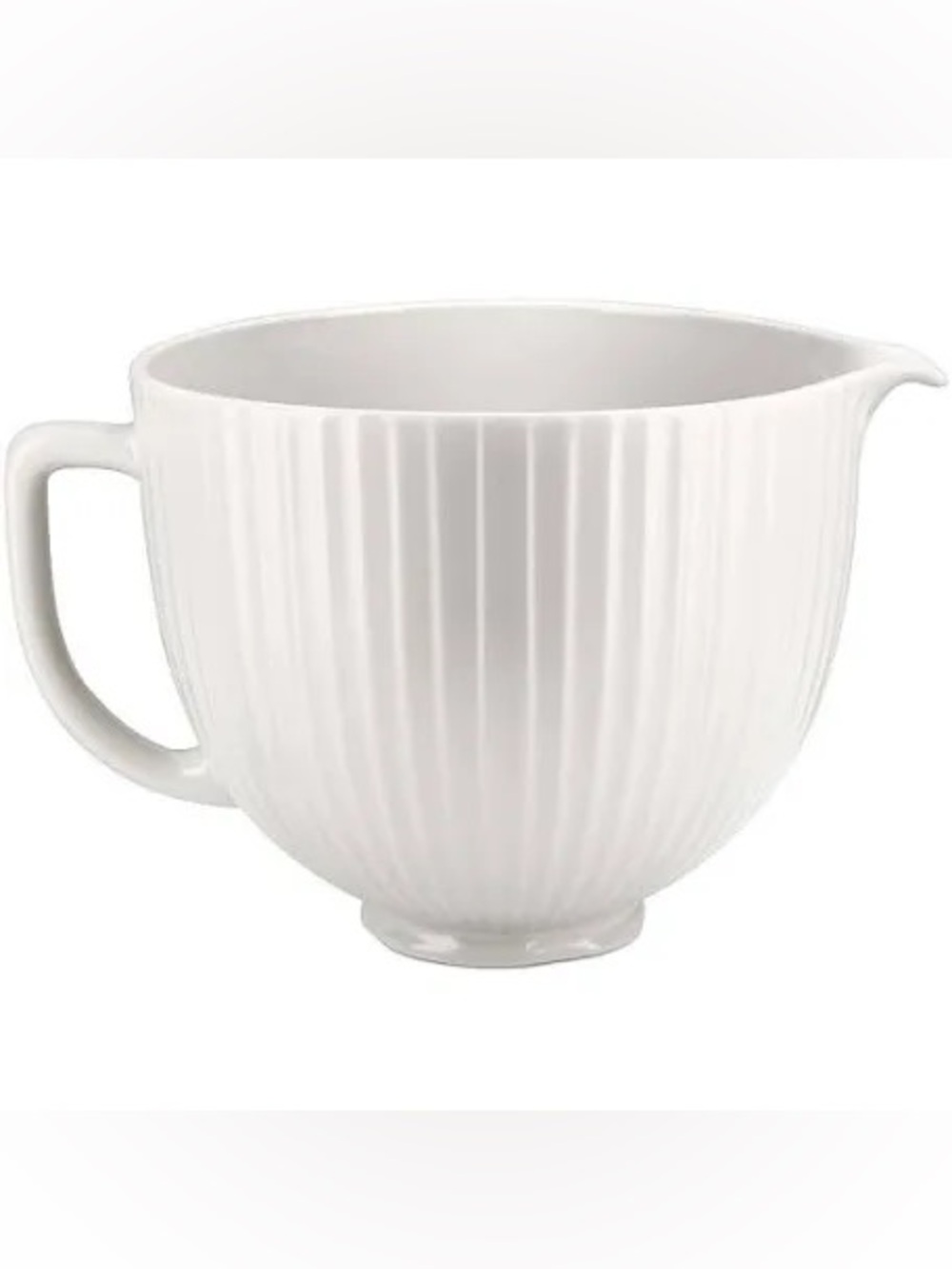 Kitchen Aid Ribbed Ceramic Bowl